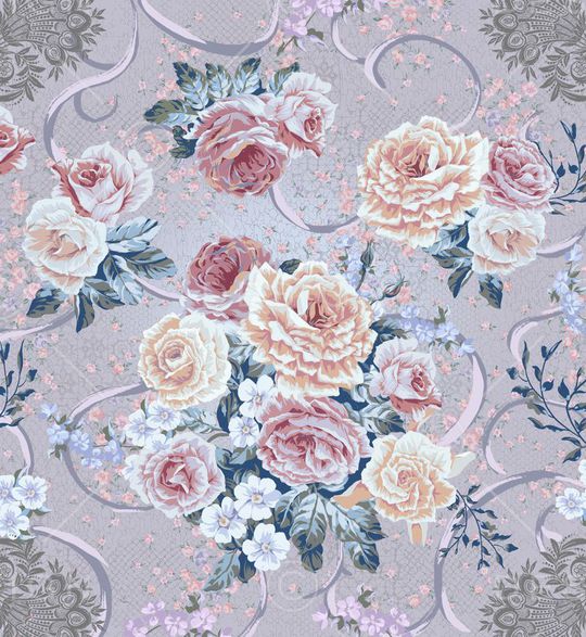 牡丹印花华亿平台图片