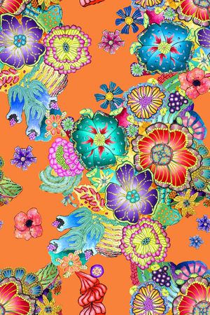 插画印花华亿平台图片