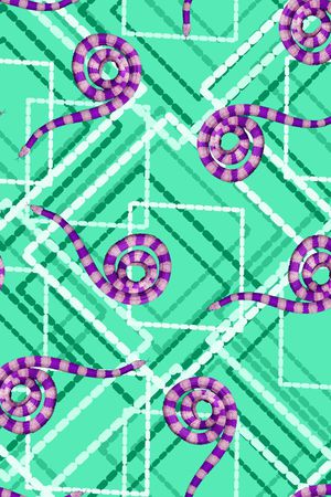 方格印花华亿平台图片