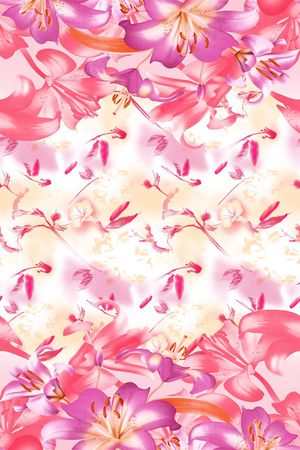 乱花印花华亿平台图片