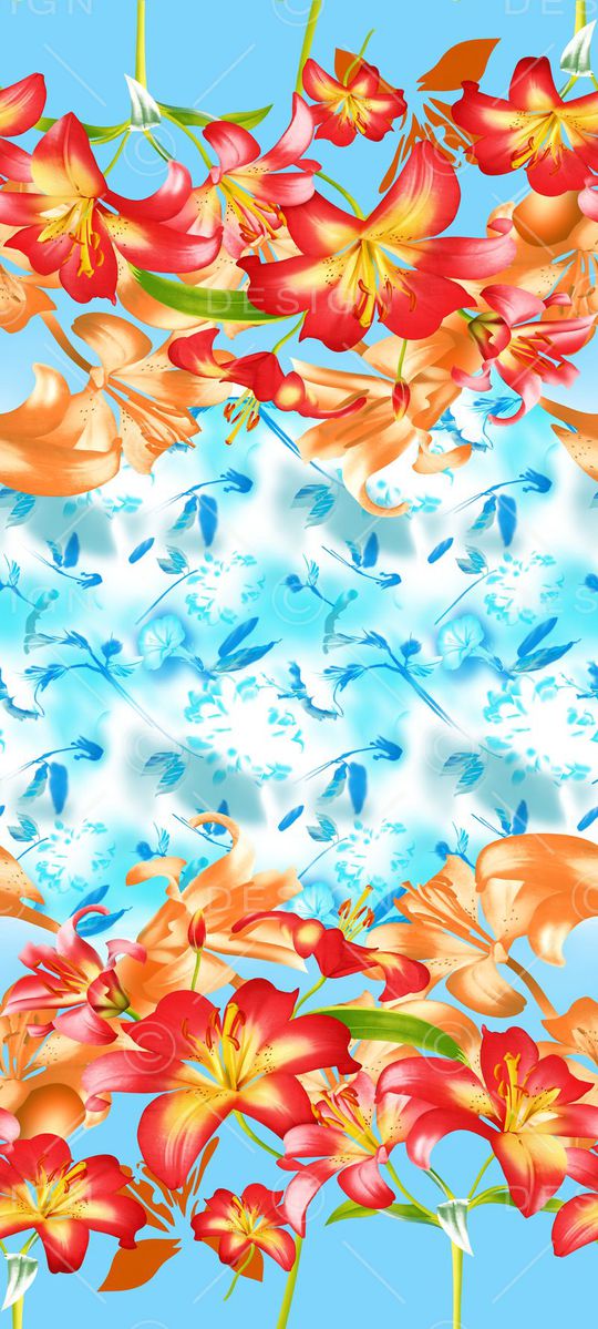 乱花印花华亿平台图片