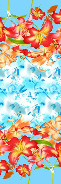 乱花印花华亿平台图片