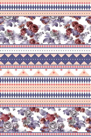 几何印花华亿平台图片