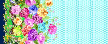 花朵印花华亿平台图片