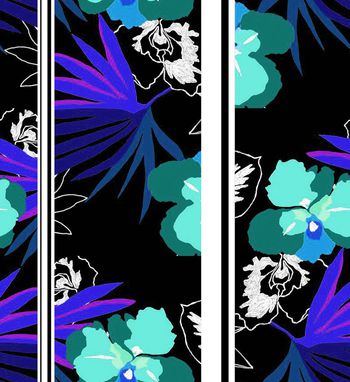 花朵印花华亿平台图片