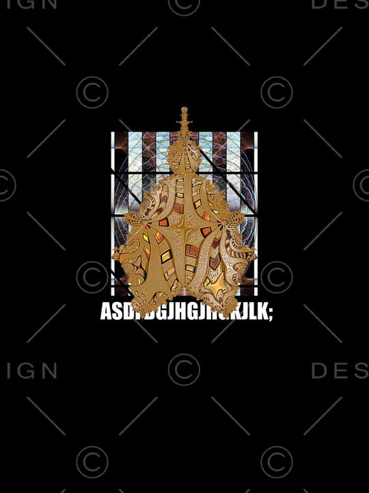 时尚抽象皇冠肌理纹数码印花印花华亿平台图片