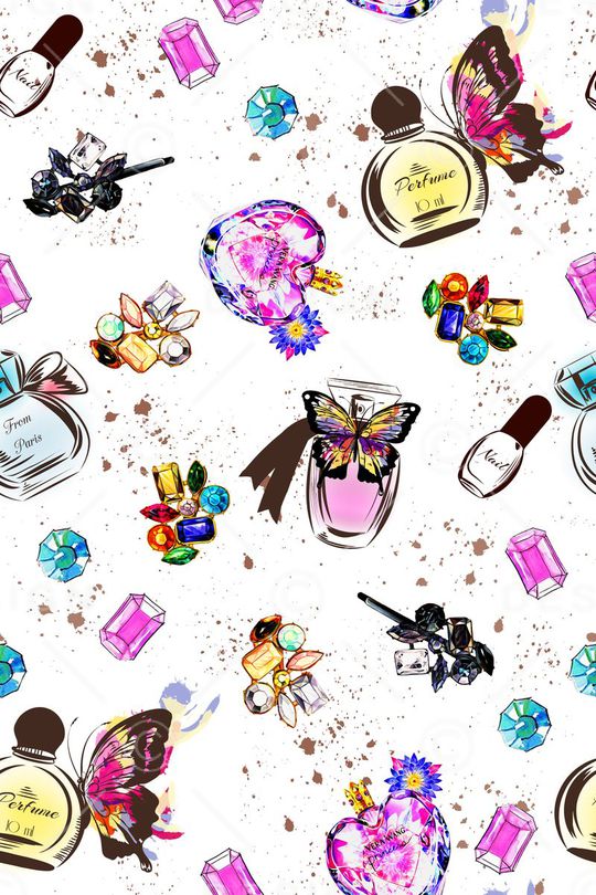 香水瓶印花华亿平台图片