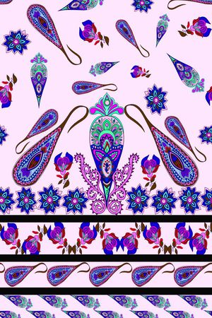 连衣裙印花华亿平台图片