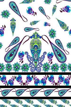 连衣裙印花华亿平台图片