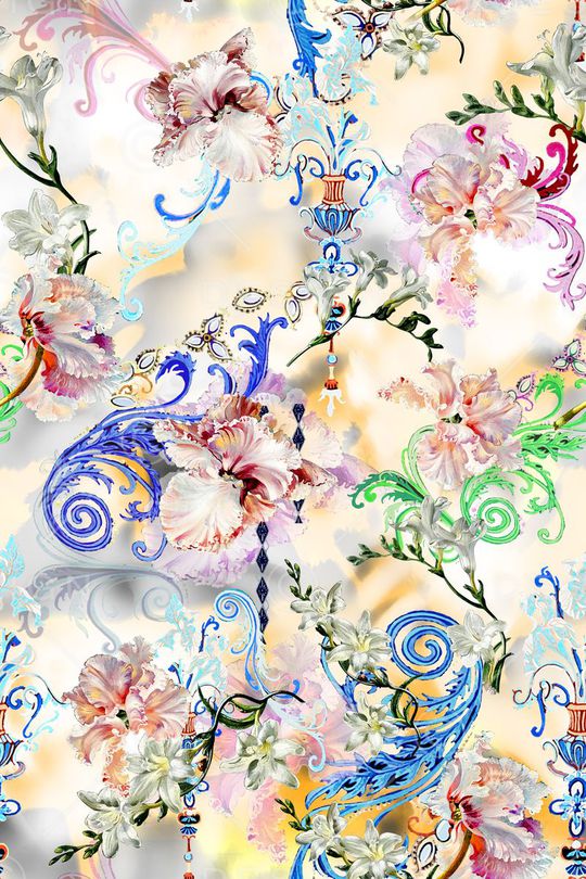 旗袍印花华亿平台图片