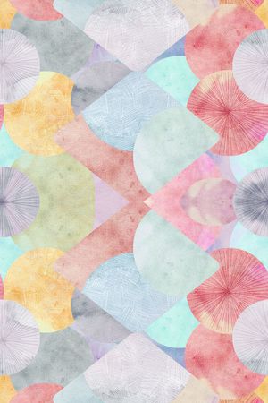 几何印花华亿平台图片