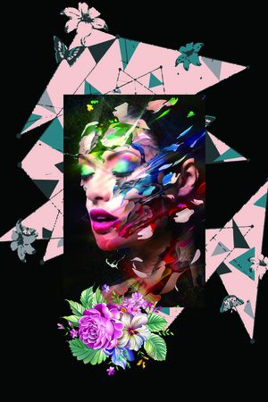 淑女印花华亿平台图片