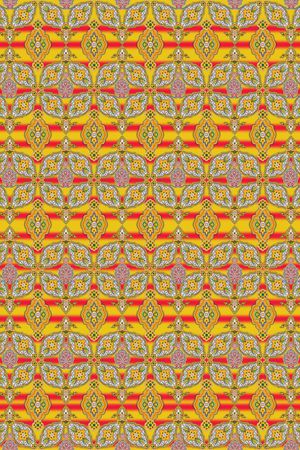 多彩、民族风、民族花纹印花华亿平台图片