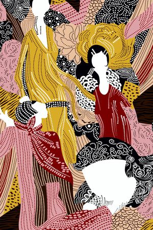 条纹印花华亿平台图片