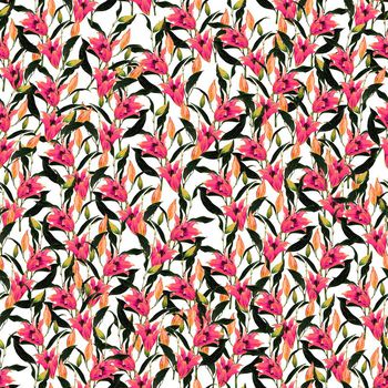 651169-百合花卉分