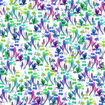 651190-浪漫小碎花草蓝