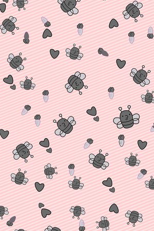 卡通小围巾印花华亿平台图片