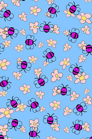 卡通小围巾印花华亿平台图片