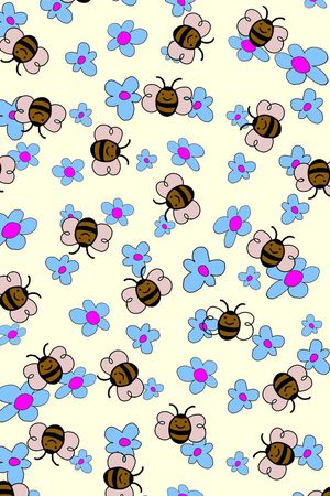 卡通小围巾印花华亿平台图片