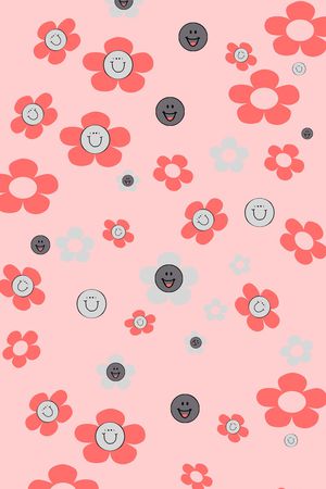 卡通小围巾印花华亿平台图片