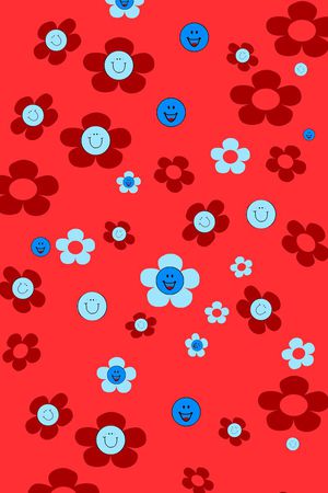 卡通小围巾印花华亿平台图片