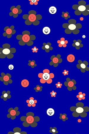 卡通小围巾印花华亿平台图片