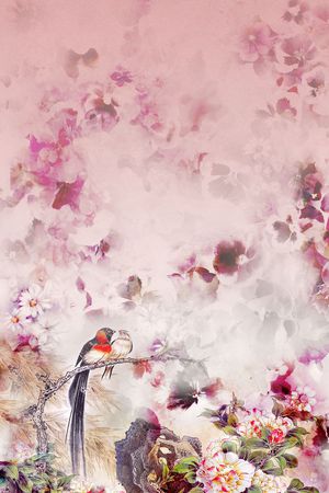 定位花印花华亿平台图片