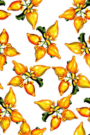 时尚抽象手绘水彩画印花华亿平台图片