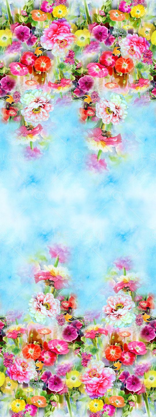 花朵印花华亿平台图片