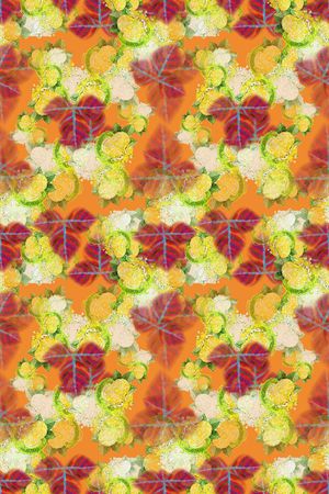 棕榈叶印花华亿平台图片