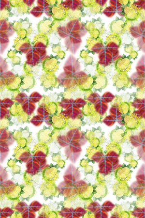 棕榈叶印花华亿平台图片