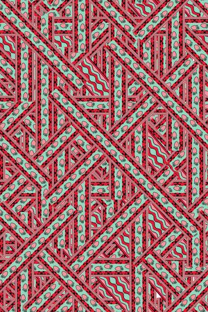 时尚炫彩印花华亿平台图片