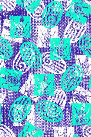 色块印花华亿平台图片