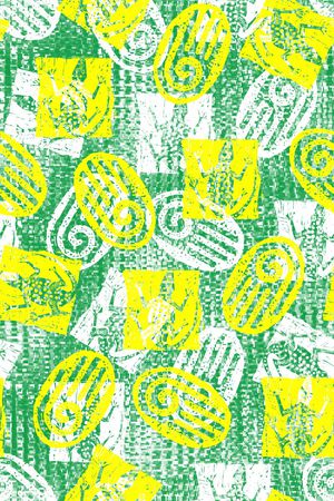 色块印花华亿平台图片