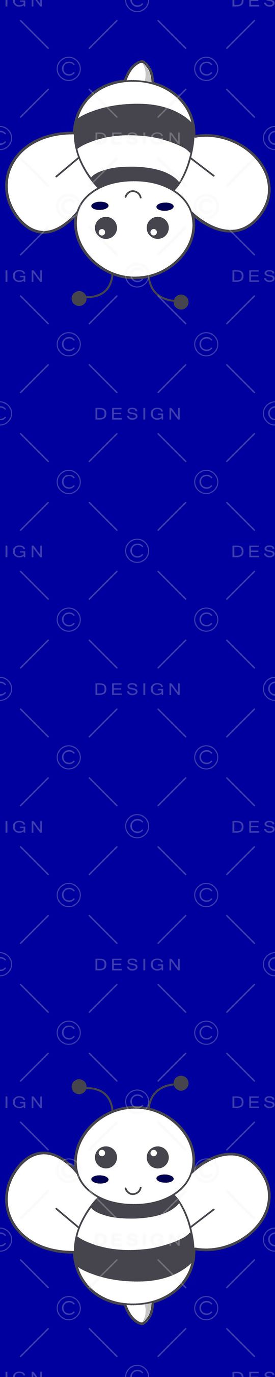 可爱的小蜜蜂印花华亿平台图片