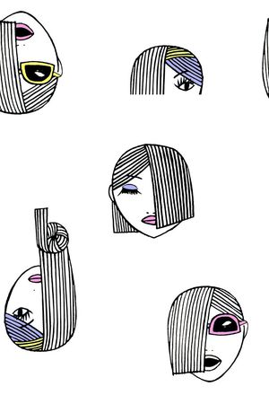 圆点印花华亿平台图片