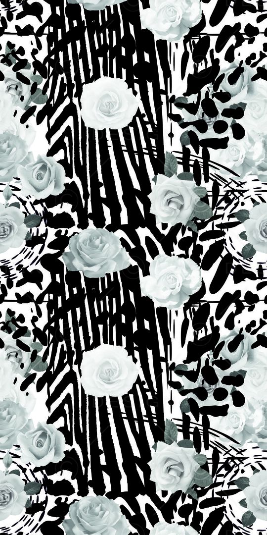 black印花华亿平台图片