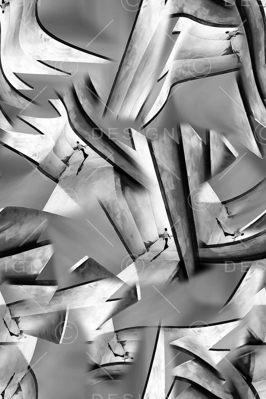 几何印花华亿平台图片