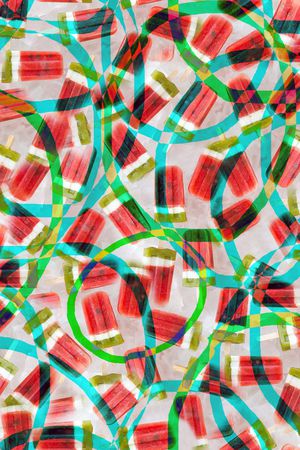 趣味印花华亿平台图片