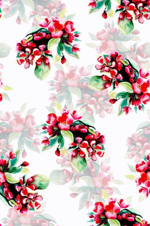 水彩印花华亿平台图片