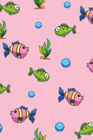 鱼海草球印花华亿平台图片