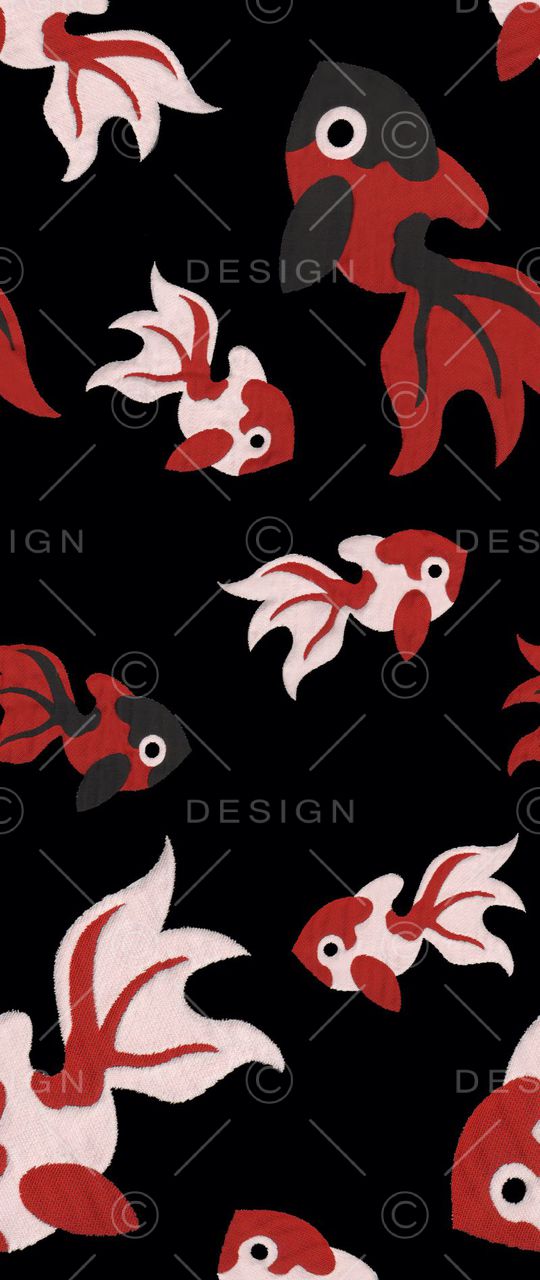 鱼印花华亿平台图片