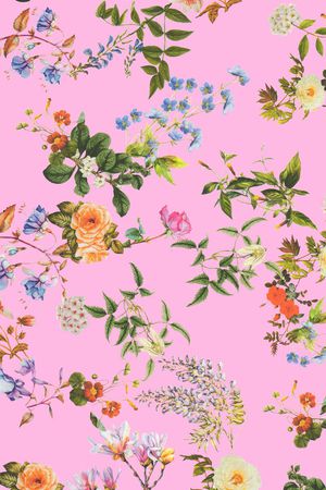 花朵印花华亿平台图片