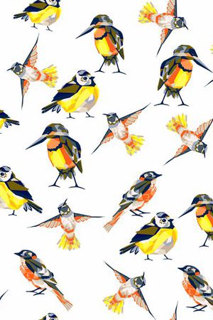 喜鹊印花华亿平台图片