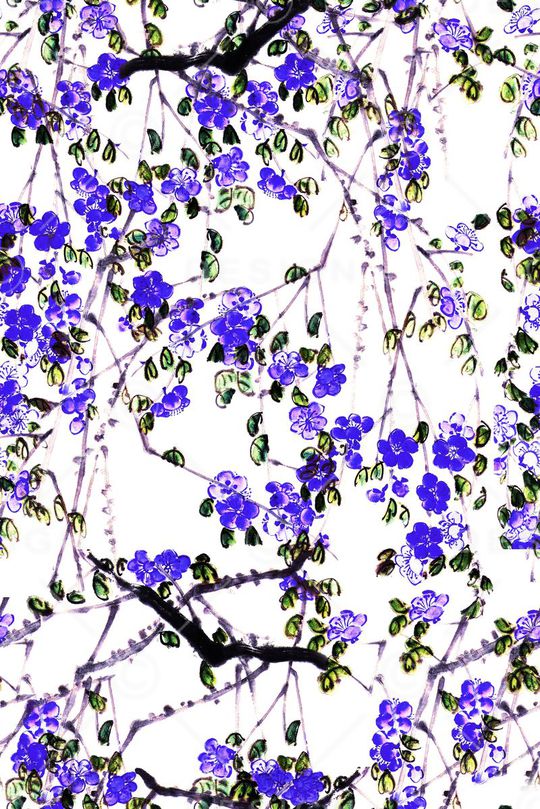 梅花印花华亿平台图片