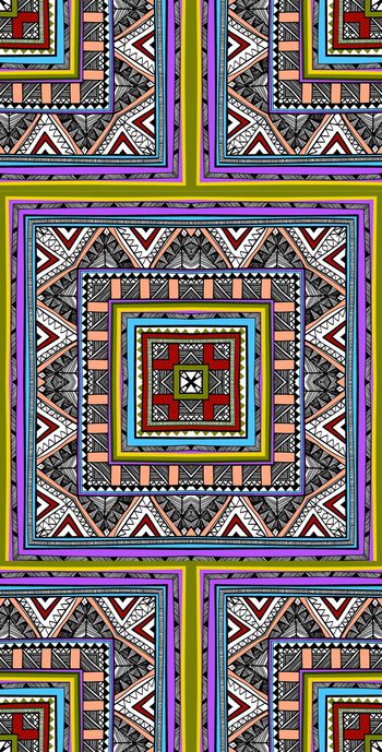 652192-民族风方巾图案06833b