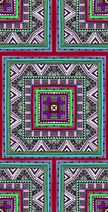 652193-民族风方巾图案06833c