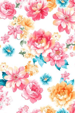 花朵印花华亿平台图片