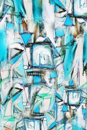 抽象印花华亿平台图片