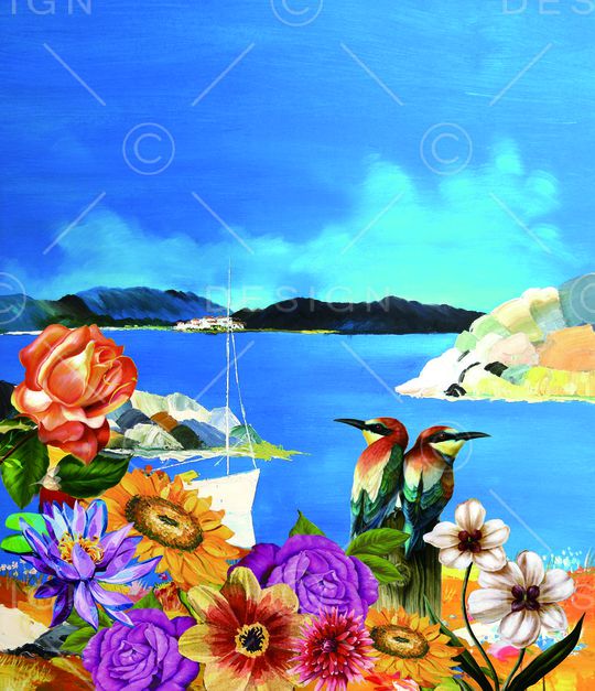 淑女印花华亿平台图片